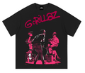 Gorillaz Pink Session camiseta negra